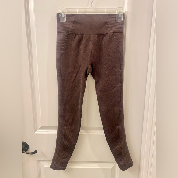 aerie Pants - Aerie Chill Play Move Leggings Brown Small